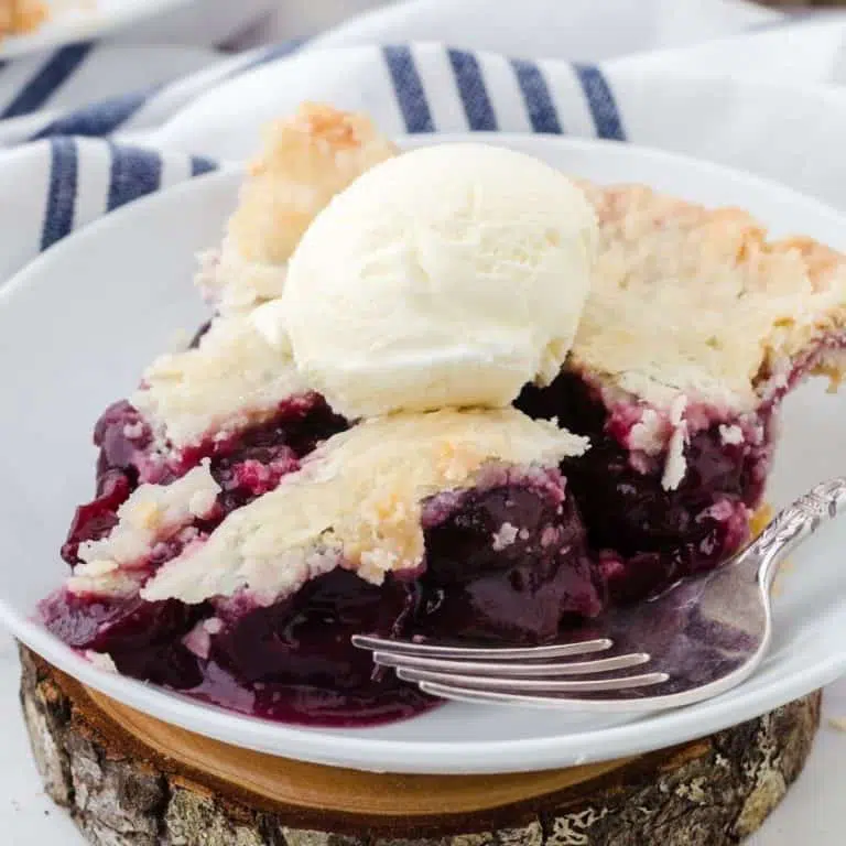 Mom’s Cherry Pie with Canned Cherries