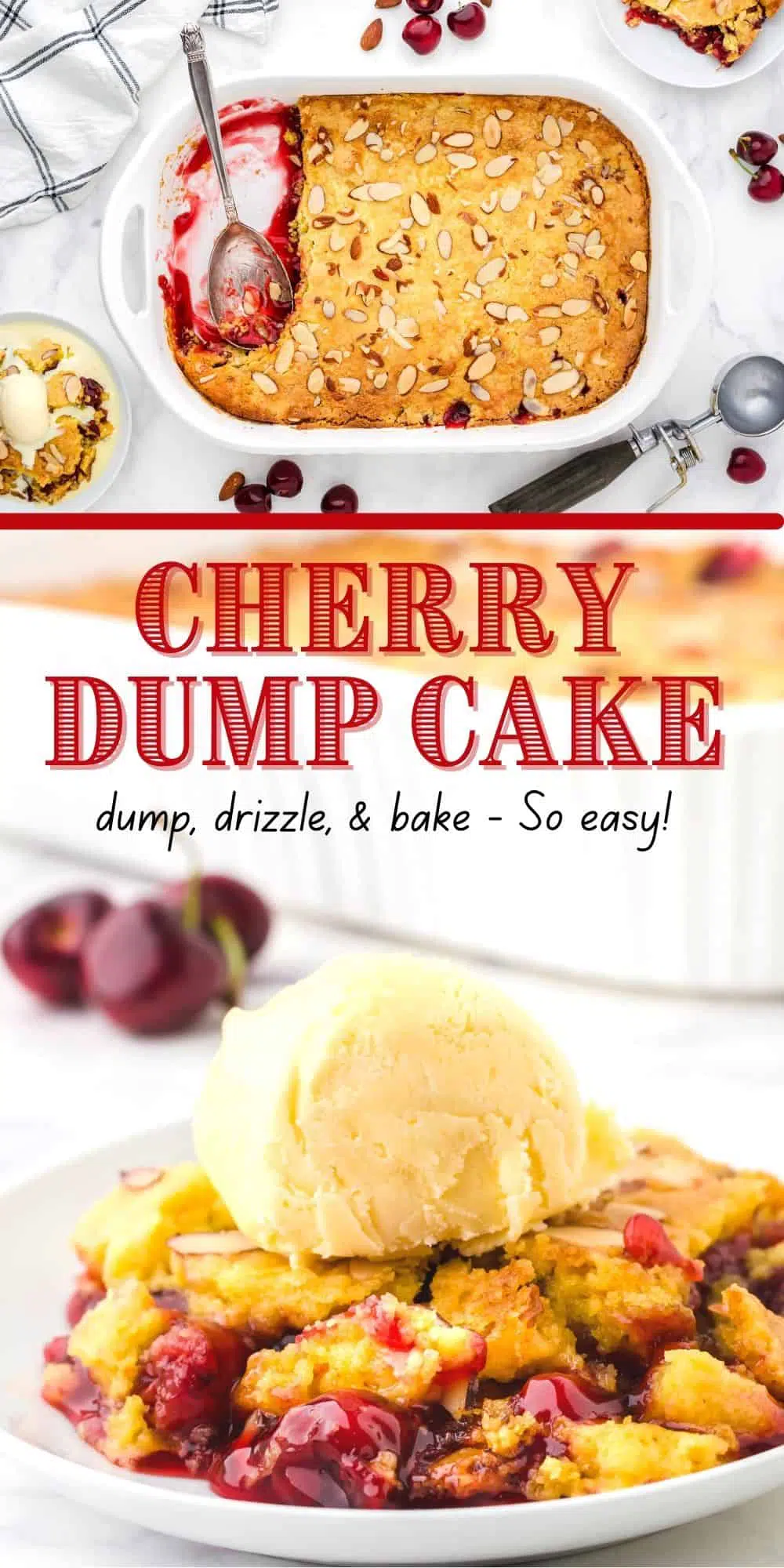 How to Make Cherry Dump Cake Recipe