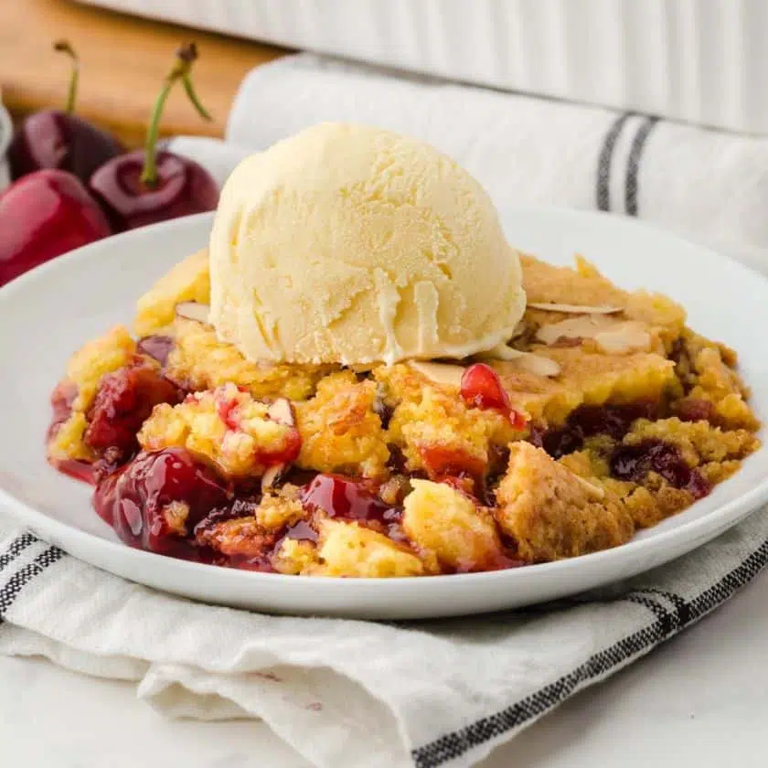 Quick & Easy Cherry Dump Cake Recipe