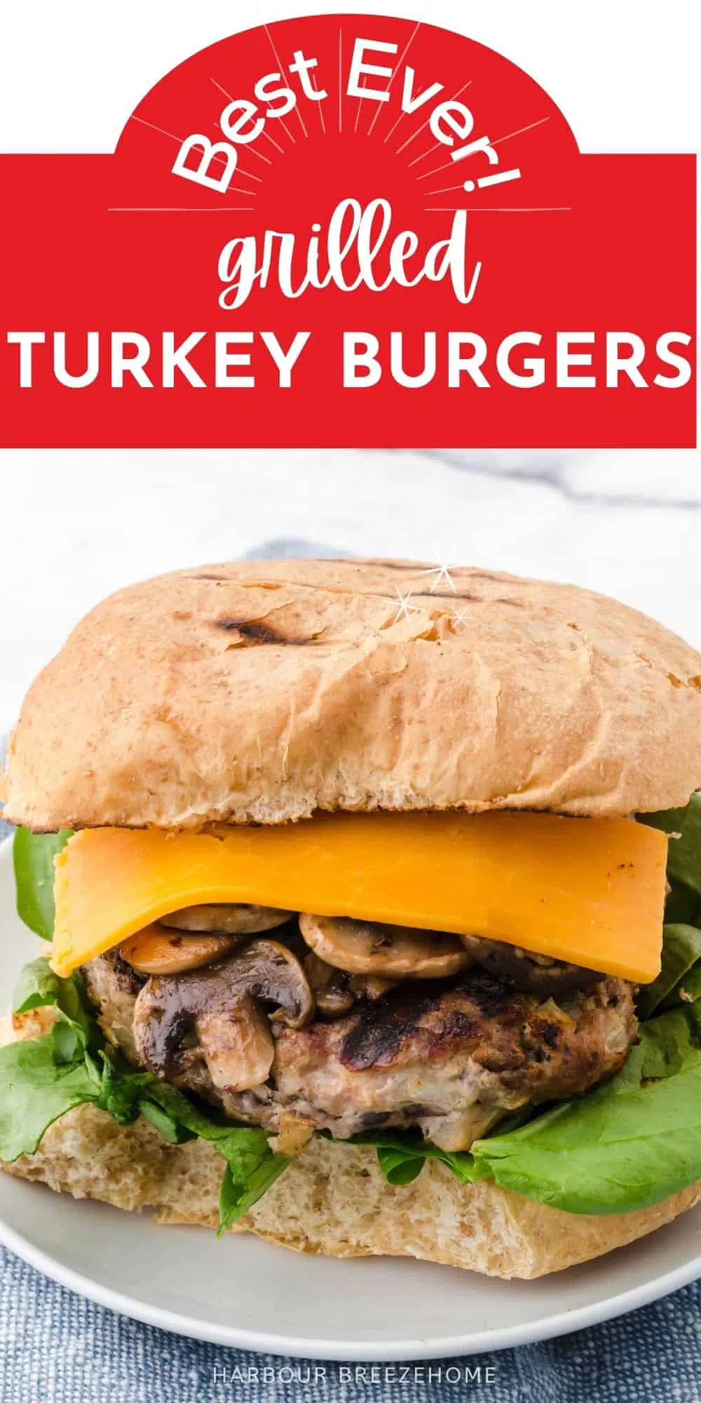 Grilled Turkey Burgers Recipe