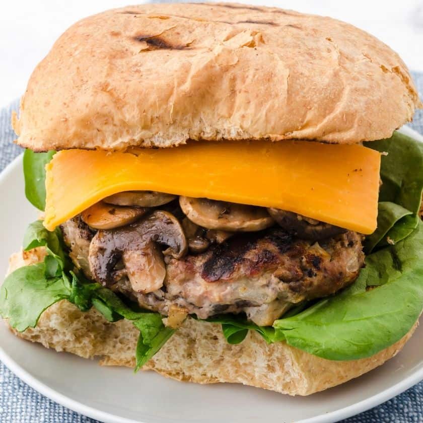 The BEST EVER Homemade Turkey Burgers