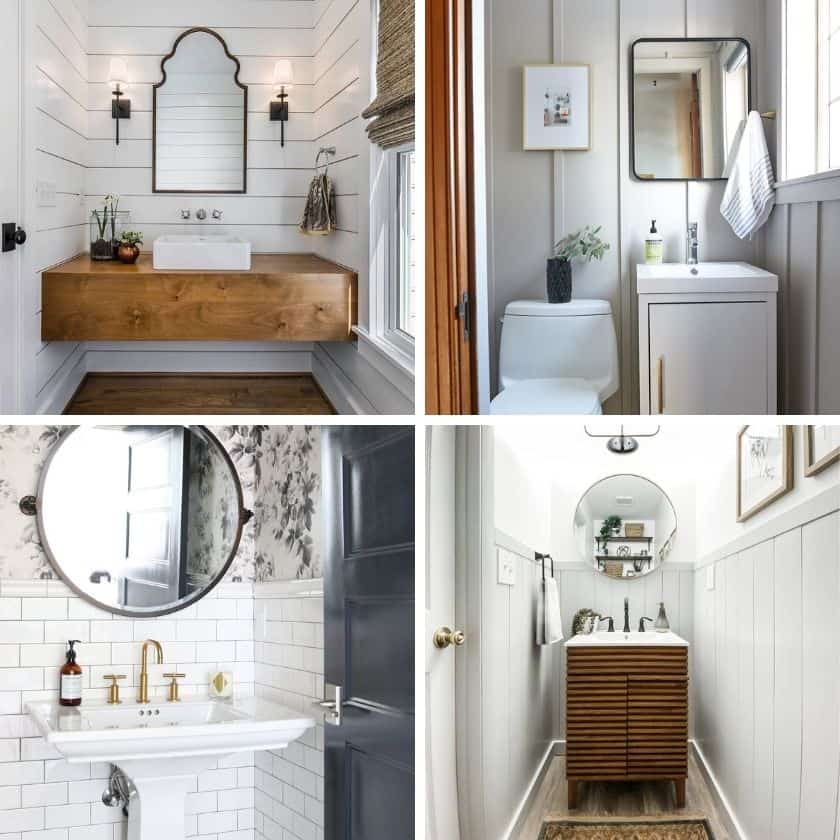Stunning Small Powder Room Ideas With, Powder Bathroom Ideas 2021