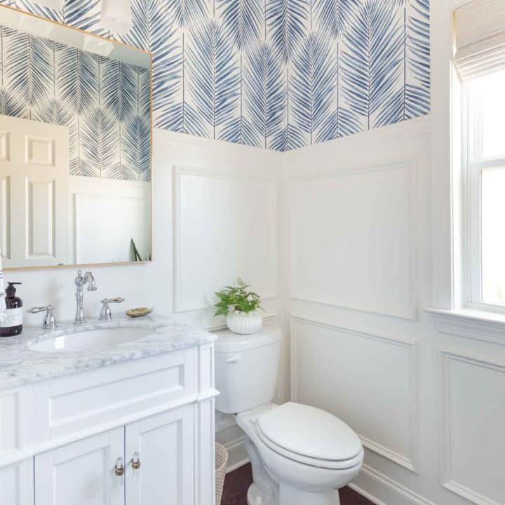 Image for Coastal Powder Room -- A Modern, Classic Design | Kelley Nan