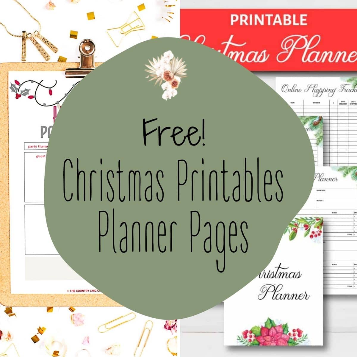 Free Printables for an Organized Christmas