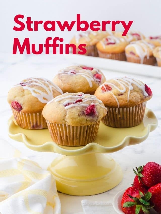 Easy Strawberry Muffins Recipe