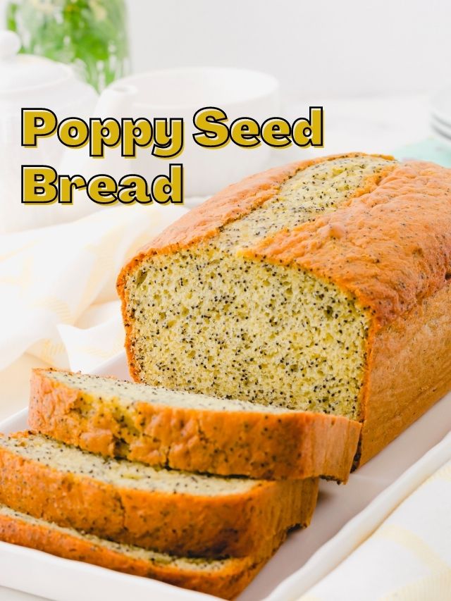 Easy Poppy Seed Bread with Cake Mix