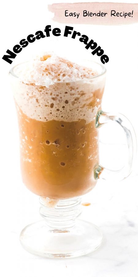 Refreshing Blended Nescafe Frappe Recipe - Harbour Breeze Home