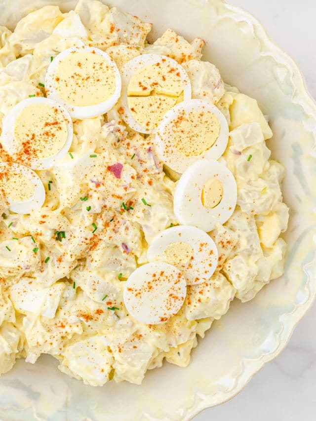 Miracle Whip Potato Salad with Egg