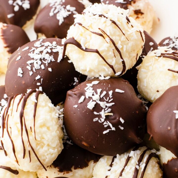 Chocolate Covered Coconut Balls Recipe