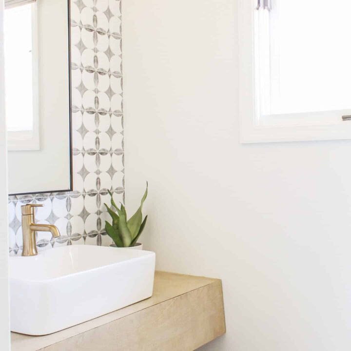 Image for DIY Budget-Friendly Powder Room Redo - Boho Chic Bathroom