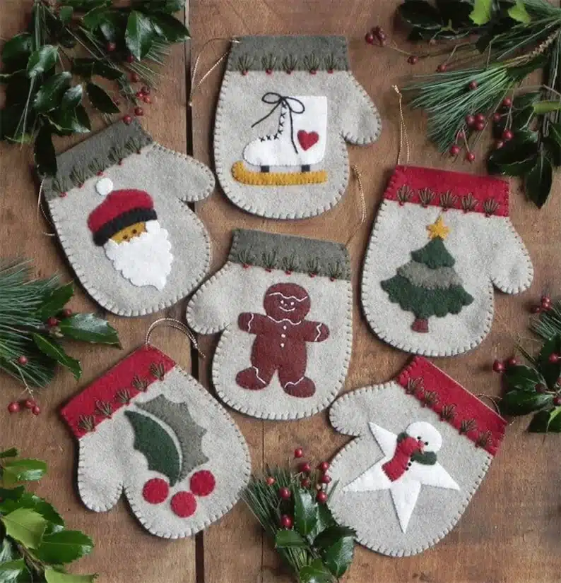 Get Crafty with Felt Christmas Ornaments! - Harbour Breeze Home get-crafty-with-felt-christmas-ornaments-harbour-breeze-home