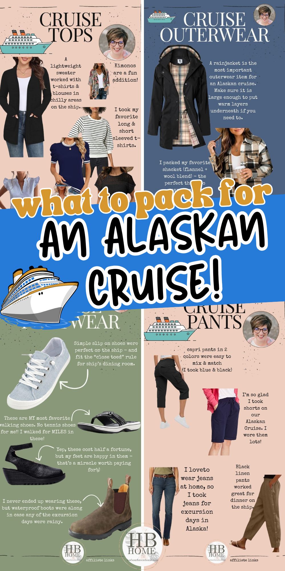 What to Pack for an Alaskan Cruise - Harbour Breeze Home