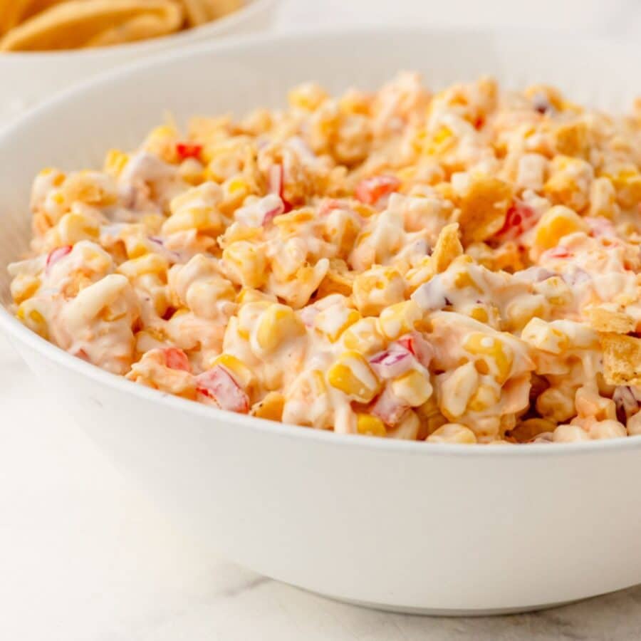 bowl of fritos corn salad